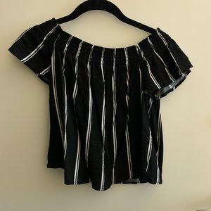 Off the shoulder too